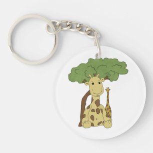 giraffe keychain