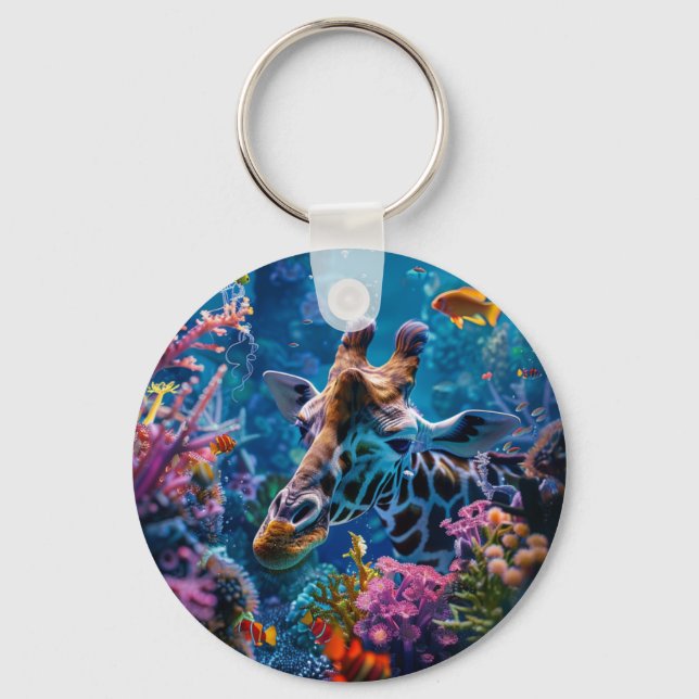 Giraffe Keychain (Front)