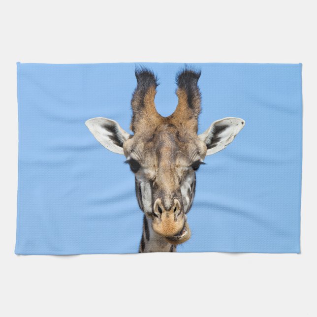 Giraffe Kitchen Towel (Horizontal)