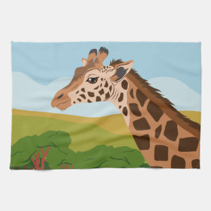 Giraffe Kitchen Towel