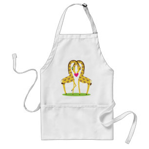 Giraffe Love Standard Apron