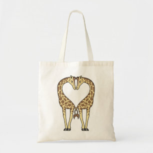 Giraffe Love Tote Bag