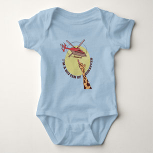 Giraffe lover baby bodysuit