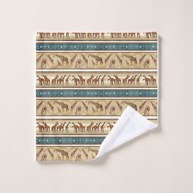 Giraffe Lover Gift, Birthday Gift, Funny Giraffe Wash Cloth (Wash Cloth)