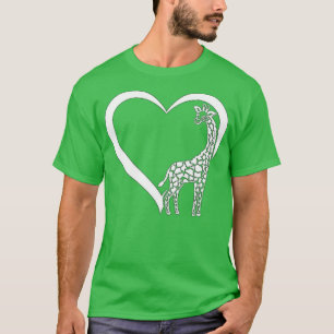 Giraffe Lover Giraffe Heart Giraffe T-Shirt