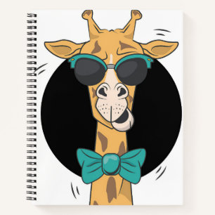 Giraffe Lover Giraffe In My Heart Notebook
