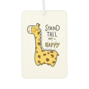 Giraffe Lover Giraffe Stand Tall Air Freshener