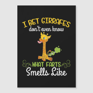 Giraffe Lover Giraffe What Farts Smells Like