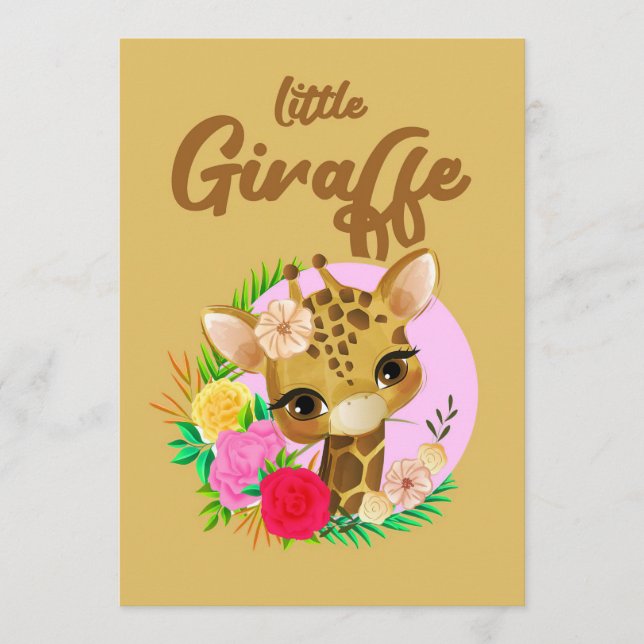 Giraffe Lover Giraffes Africa Program (Front)