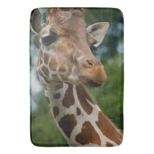 Giraffe Lovers Art Bath Mat