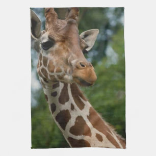 Giraffe Lovers Art Gifts Kitchen Towel