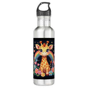 Giraffe Lovers T-Shirt 710 Ml Water Bottle