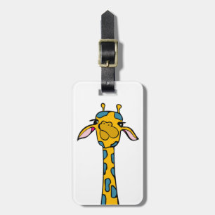 Giraffe Luggage Tag