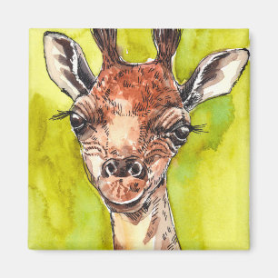 Giraffe Magnet