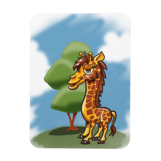 Giraffe Magnet (Vertical)