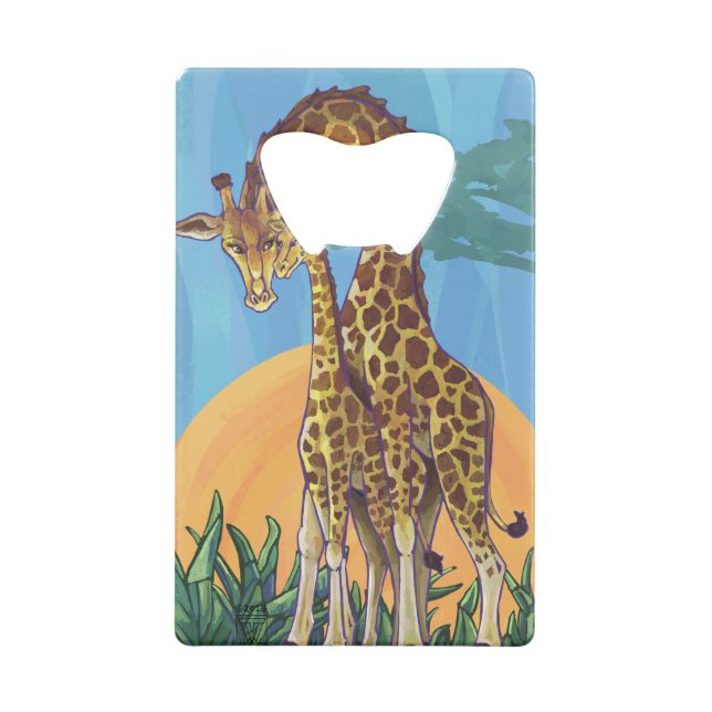 Giraffe maman et bébé (Dos)
