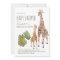 Giraffe Mom Baby Safari Gender-Neutral Baby Shower