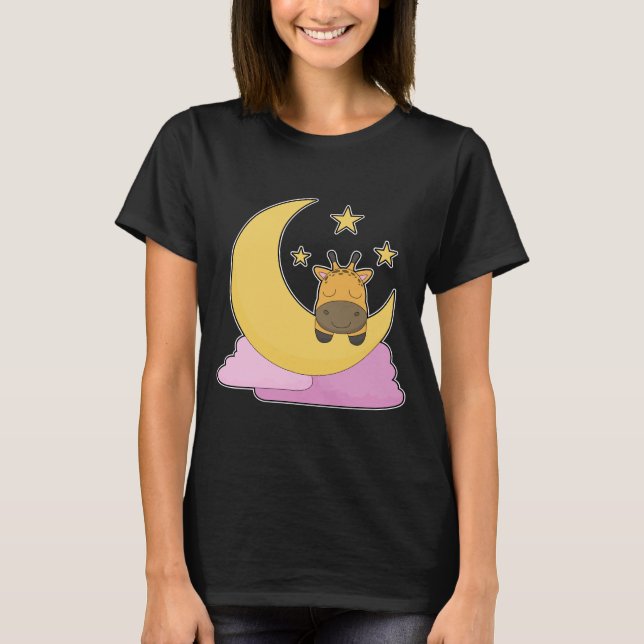 Giraffe Moon T-Shirt (Front)