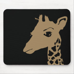 giraffe mouse pad