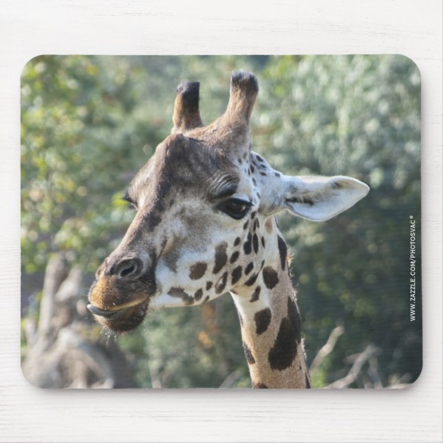 Giraffe Mouse Pad (Front)