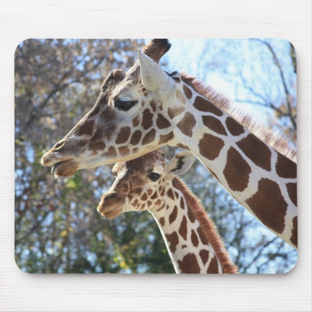 Giraffe Mouse Pad (Front)