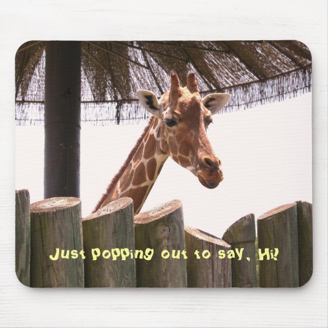 Giraffe Mousepad (Front)