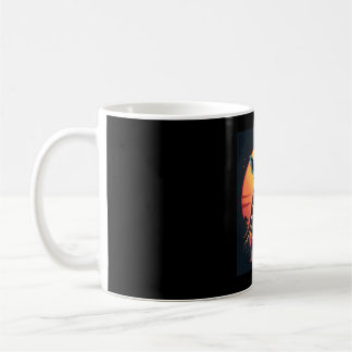 Giraffe Neck Like a Rollercoaster Run Funny Retro  Coffee Mug