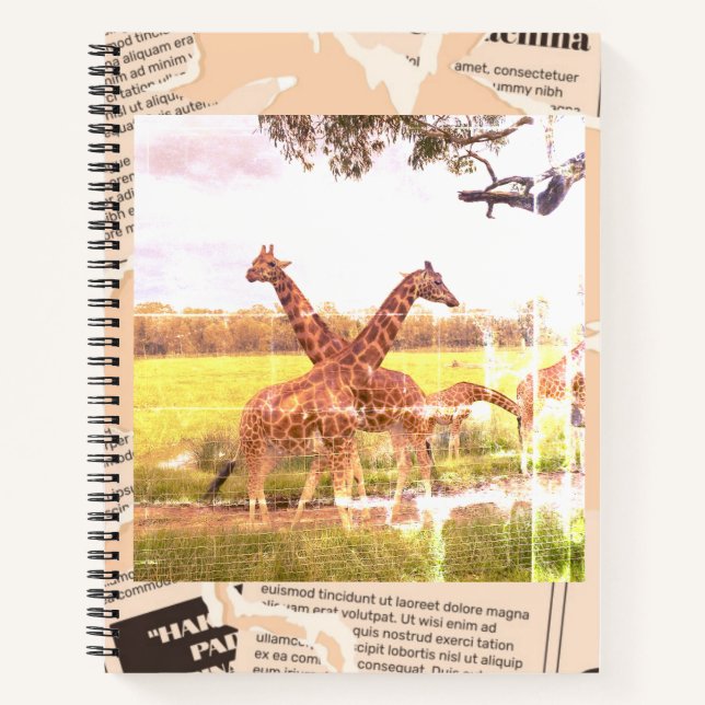 Giraffe - Notebook (Front)