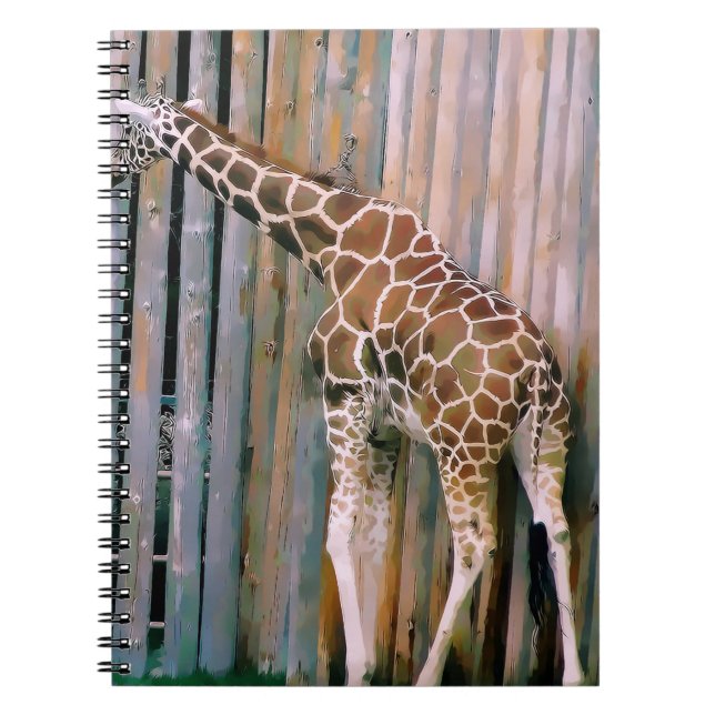 giraffe notebook (Front)
