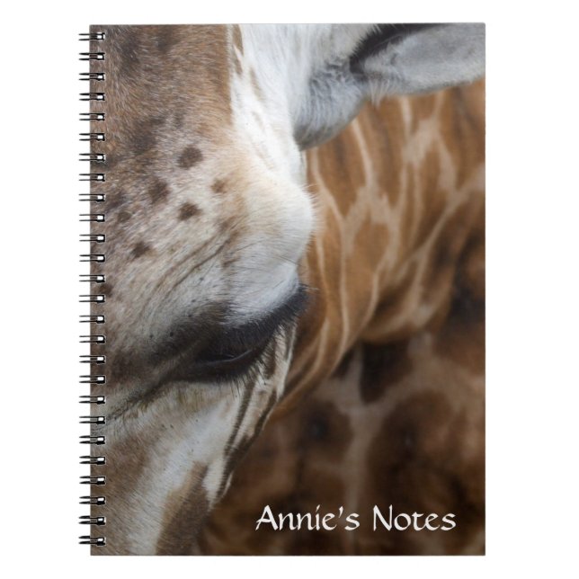 Giraffe Notebook (Front)