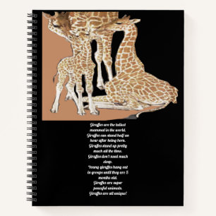 "Giraffe" Notebook