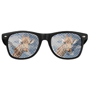 GIRAFFE NOVELTY FUNNY LUNETTES DE SOLEIL OMBRES