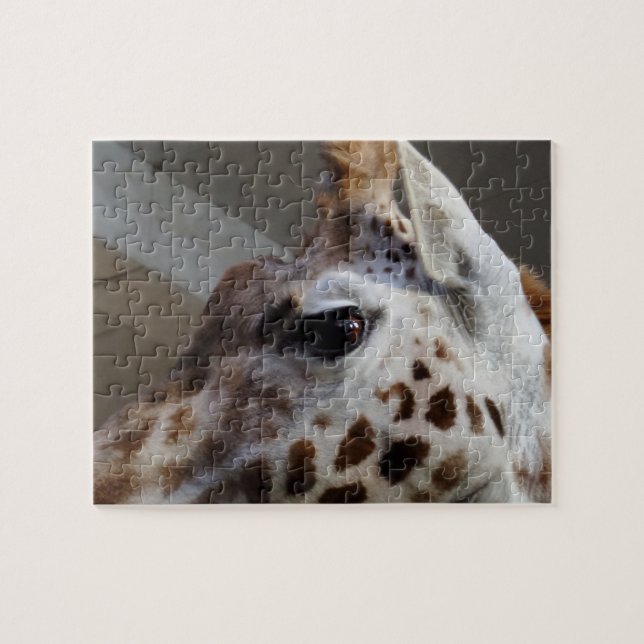 Giraffe OEil Jigsaw Puzzle (Horizontal)