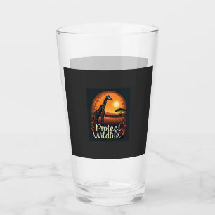 Giraffe of the Savanna Tank Top Glass
