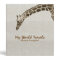 Giraffe on Linen Look Travel Photo Album Custom