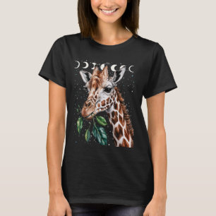 Giraffe Outfit Idea For Women Novelty Jungle Anima T-Shirt