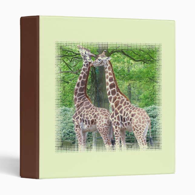 Giraffe Pair Binder (Front/Spine)