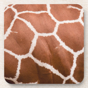 Giraffe pattern coaster
