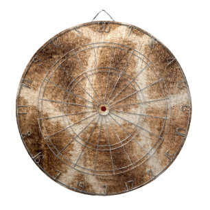 Giraffe pattern dartboard