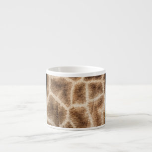 Giraffe pattern espresso cup