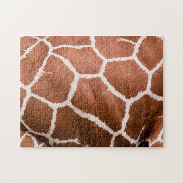 Giraffe pattern jigsaw puzzle (Horizontal)