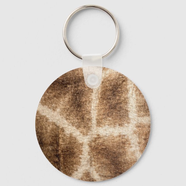 Giraffe pattern keychain (Front)