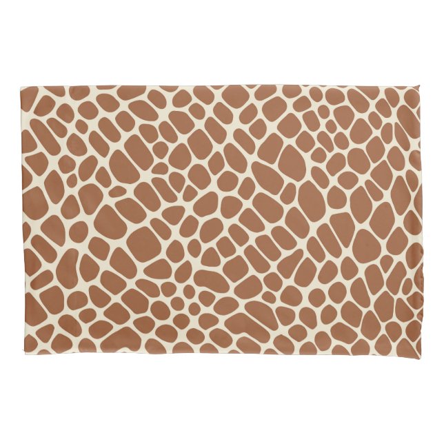 Giraffe Pattern Pillowcase (Front-Left)
