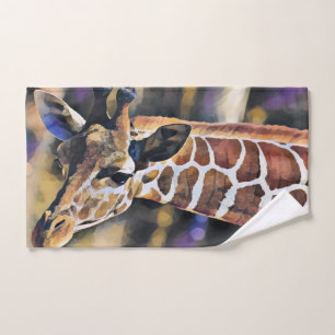 Giraffe Peinture art Vintage