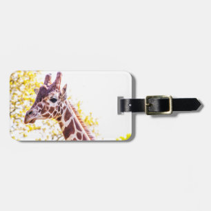 Giraffe Portrait Luggage Tag