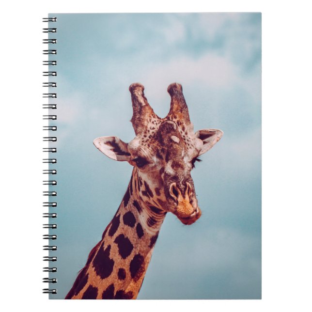 GIRAFFE PORTRAIT NOTEBOOK (Front)