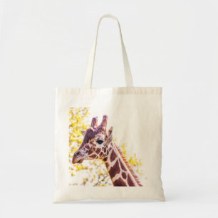 Giraffe Portrait Tote Bag