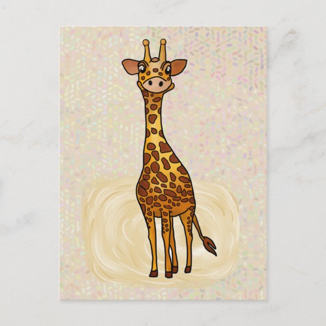 Giraffe Postcard (Front)