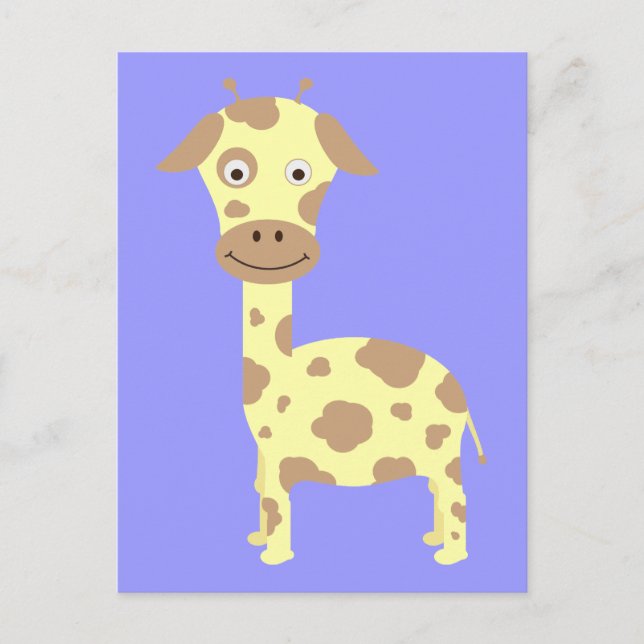 Giraffe Postcard (Front)