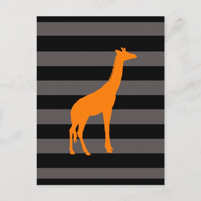 giraffe postcard (Front)